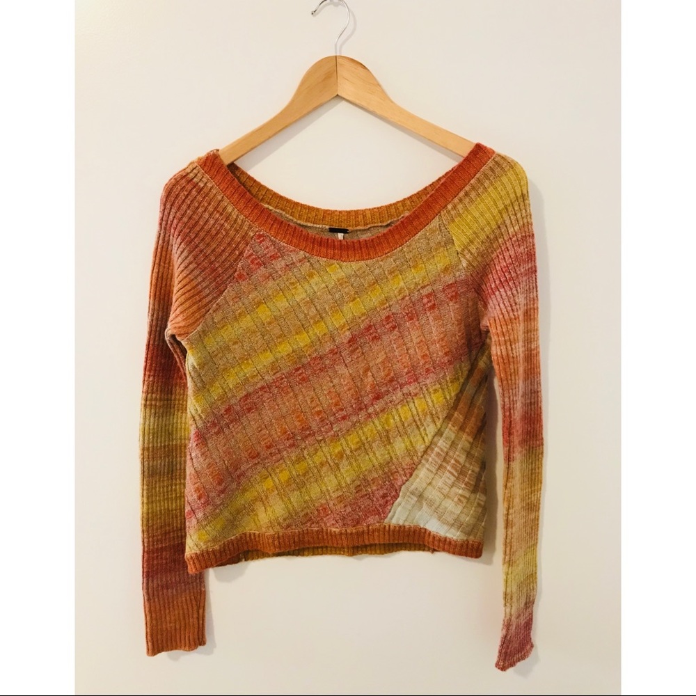 Free People Ombré Sweater, size M